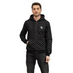 Karl Lagerfeld Erkek Kapüşonlu Sweatshirt, Siyah, M Beden