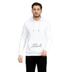 Karl Lagerfeld Erkek Kapüşonlu Sweatshirt,Beyaz L