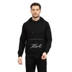 Karl Lagerfeld Erkek Kapüşonlu Sweatshirt,Siyah S,4062226780698