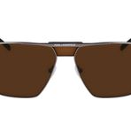 KARL LAGERFELD Erkek Kl350s Pilot Güneş Gözlüğü, Mat Gümüş, 58/13/140