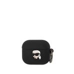 Karl Lagerfeld Head Siyah Apple Airpods 3. Nesil Uyumlu Kılıf