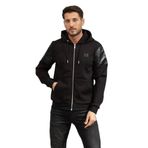 Karl Lagerfeld Hoody Jacket Erkek Kapüşonlu Sweatshirt, Siyah, S Beden