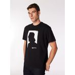 Karl Lagerfeld Jeans Bisiklet Yaka Baskılı Siyah Erkek T-Shirt 245D1709_KLJ REGULAR KARL SSLV TEE