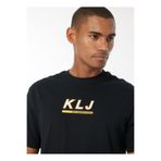 Karl Lagerfeld Jeans Bisiklet Yaka Siyah Erkek T-Shirt 240D1701_KLJ REGULAR SSLV SKATE TEE