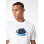 Karl Lagerfeld Jeans Bisiklet Yaka T-Shirt, S, 5003163480, Beyaz, Erkek