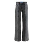 Karl Lagerfeld Jeans Yüksek Bel Geniş Paça Denim Pantolon, 26, 5003306437, Siyah, Kadın
