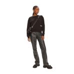 Karl Lagerfeld Jeans Yuvarlak Yaka Düz Sweatshırt, L, 5003185495, Siyah, kadın