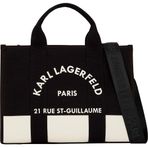 Karl Lagerfeld Kadın Mini Omuz Çantası, Siyah, Standart Beden