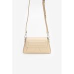 Karl Lagerfeld Kadın Mini Omuz Çantası,Krem Standart,8721066268280