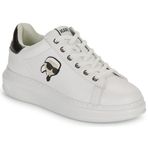 KARL LAGERFELD Kapri Kadın Modası Spor Ayakkabı Beyaz, Beyaz, 39 EU