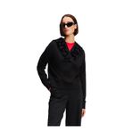 Karl Lagerfeld Kapüşon Yaka Düz Sweatshırt, L, 5003247448, Siyah, kadın