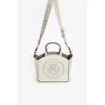 Karl Lagerfeld K/Circle Sm Kadın Mini Omuz Çantası, Beyaz