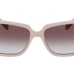 KARL LAGERFELD Kız çocuk güneş gözlükleri, beyaz (Off White), 6 1/2