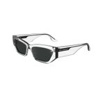 Karl Lagerfeld KL 6160S 000 54 Dikdörtgen Şeffaf Kemik Unisex Güneş Gözlüğü