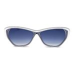 Karl Lagerfeld KL6103S 106 58 Beyaz Mavi Cat Eye Kadın Güneş Gözlüğü