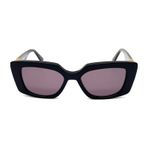 Karl Lagerfeld KL6125S 001 52 Kadın Siyah Kemik Güneş Gözlüğü