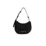 Karl Lagerfeld K/Weave SM Hobo Kadın Mini Omuz Çantası, Siyah