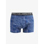 KARL LAGERFELD Mavi - Beyaz - Siyah Erkek Boxer 231M2103235