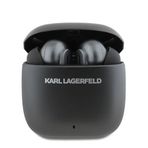 Karl Lagerfeld Orjinal Lisanslı Anc/enc Özellikli Baskı Logolu Bluetooth Kulaklık V5.4 Siyah