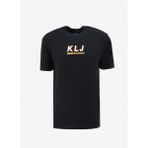 Karl Lagerfeld Siyah Erkek T-Shirt 240D1701_KLJ Regular Sslv Skate Tee