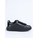KARL LAGERFELD Siyah Kadın Deri Sneaker KL6622000X
