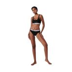 Karl Lagerfeld Siyah Kadın Standart Fit Bikini Alt 240W2222, M, 5003160247