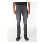 Karl Lagerfeld SLIM DENIM Regular Fit Gri Erkek Denim Pantolon 241D1103