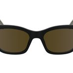 KARL LAGERFELD Unisex güneş gözlüğü, Mat Siyah, Ölçü Birimi