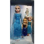 Karlar Ülkesi Elsa Ve Mini Anna-Elsa Olaflı Şarkı Söyleyen Oyuncak Bebek 27.5 Cm Els