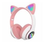 Karler Bass STN28 Kablosuz Kedi Kulaklık - Pembe
