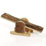 Karlie 22x8x7 cm Ahşap Kemirgen Tahterevalli Hamster Oyuncağı