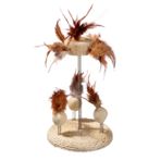 Karlie 25x15 cm Bej Yaylı Kedi Oyuncağı