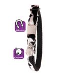 Karlie 30 cm Siyah-Beyaz Manyetik Kedi Tasması