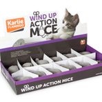 Karlie 5 cm 12'li Kurmalı Fare Kedi Oyuncağı