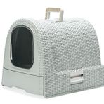 Karlie 51x38.5x39.5 Mavi Plastik Kedi Tuvaleti