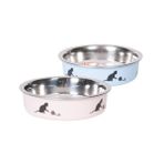 Karlie Bella Kedi Çelik Mama Kabı 10 Cm 160 Ml Mavi