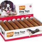 Karlie Plastik Puro Şeklinde Lateks 15 cm Köpek Oyuncağı