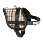 Karlie Reflektörlü 26-35 cm Krem Küçük Irk Köpek Göğüs Tasması