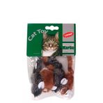 Karlie Siyah ve Kahverengi 5 cm Peluş Fare