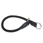 Karlie Suni Deri Siyah 50x1.2 cm Köpek Eğitim Tasması