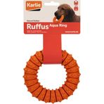 Karlie Turuncu 12 cm Plastik Halka Köpek Oyuncağı