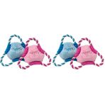 Karlie Yav.Köp. Peluş Frizbi 17Cm Kar.Renkli (2 paketi)