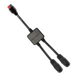 KarlKers DC 8mm Adaptör Anderson Y Paralel Kablo Güneş Paneli için, Paralel Bağlantı Koruması Ters Akım Koruma Şarj Güneş jeneratörü Hedef Sıfır Jackery Anderson Powerpole ile Uyumlu