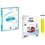 Karma Kitaplar 3D ve Üçdörtbeş Tyt Fizik Soru Bankası Seti
