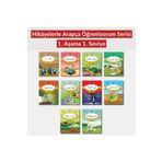 Karma Kitaplar Hikâyelerle Arapça Öğreniyorum 1. Aşama 1. Seviye (10 Kitap)