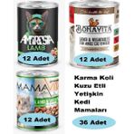 Karma Koli Kuzu Etli Yetişkin Kedi Maması 36 Adet