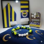 Karma Shop Takım Taraftar Temalı Plastik Bileklik 1907 Yazılı - 000-Siyah