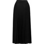 Karma T26K-2004 Mıssdalıda Pileli Triko Etek - Black