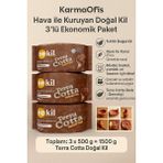 KarmaOfis Terra Cotta Doğal Kil Hamuru 3X500G–HAVA ile Kuruyan Seramik Hamur | El Sanatları, Dekor, Modelleme