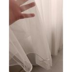 Karmaş Home Grek Tül Perde (Pileli 1x3) - 260 x 240 cm - Beyaz